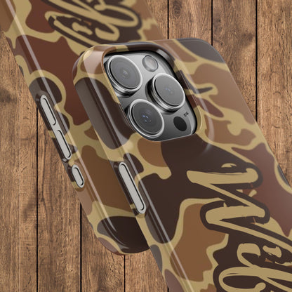Camouflage Duck Waterfowl Slim IPhone Case - 'Wifey' Design
