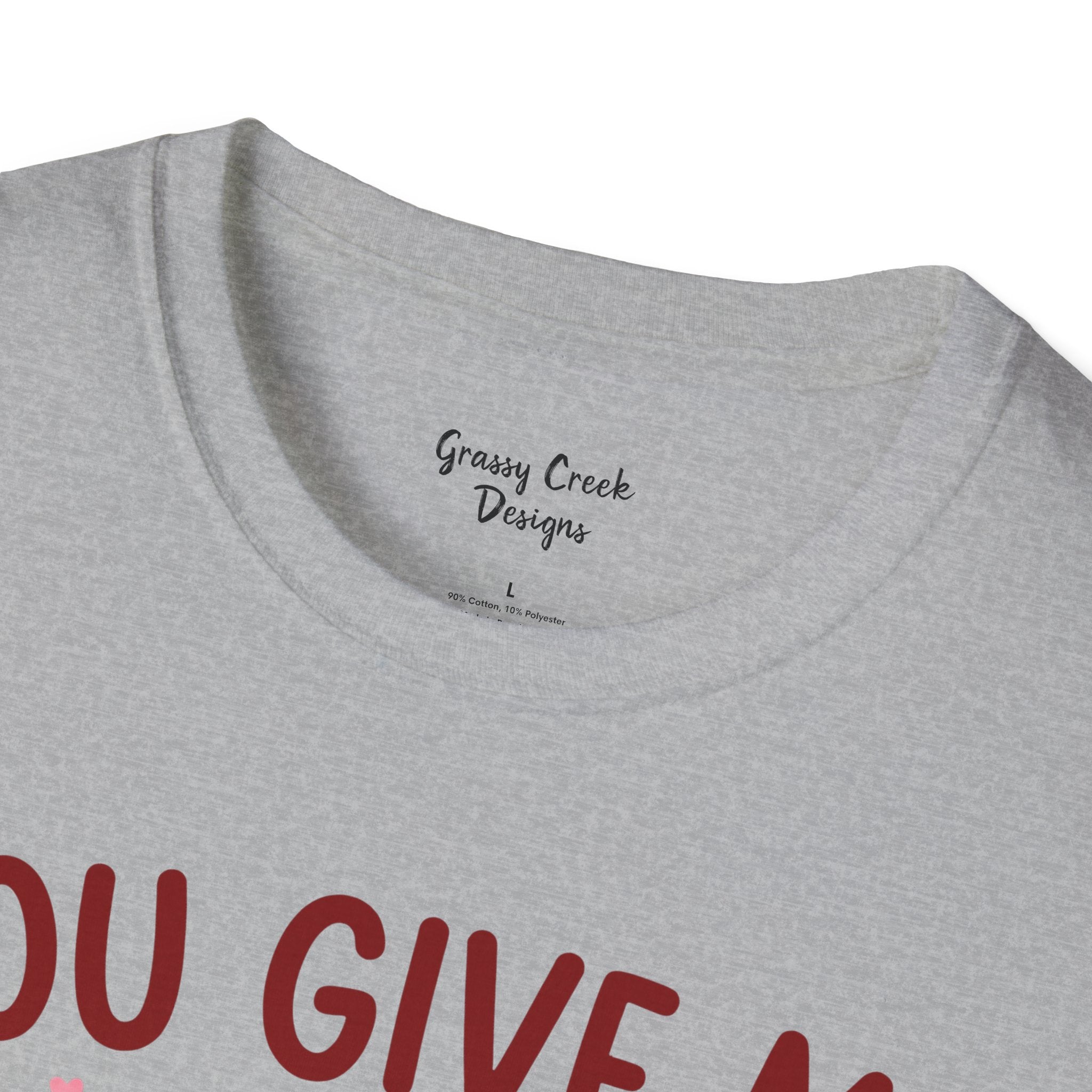 You Give Me Tachycardia Humorous Nurse Valentine's Day Graphic T-Shirt