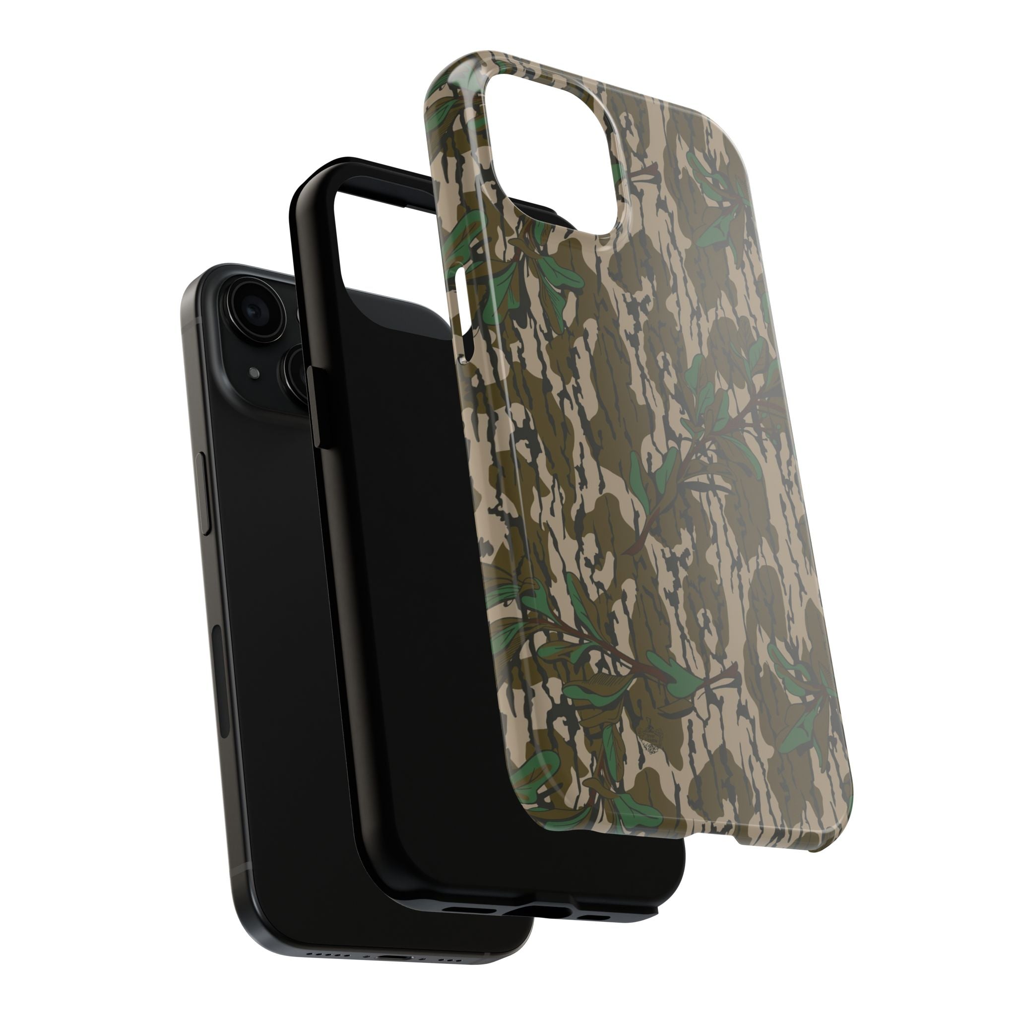 Mossy Oak Green Leaf Camouflage IPhone Tough Phone Case
