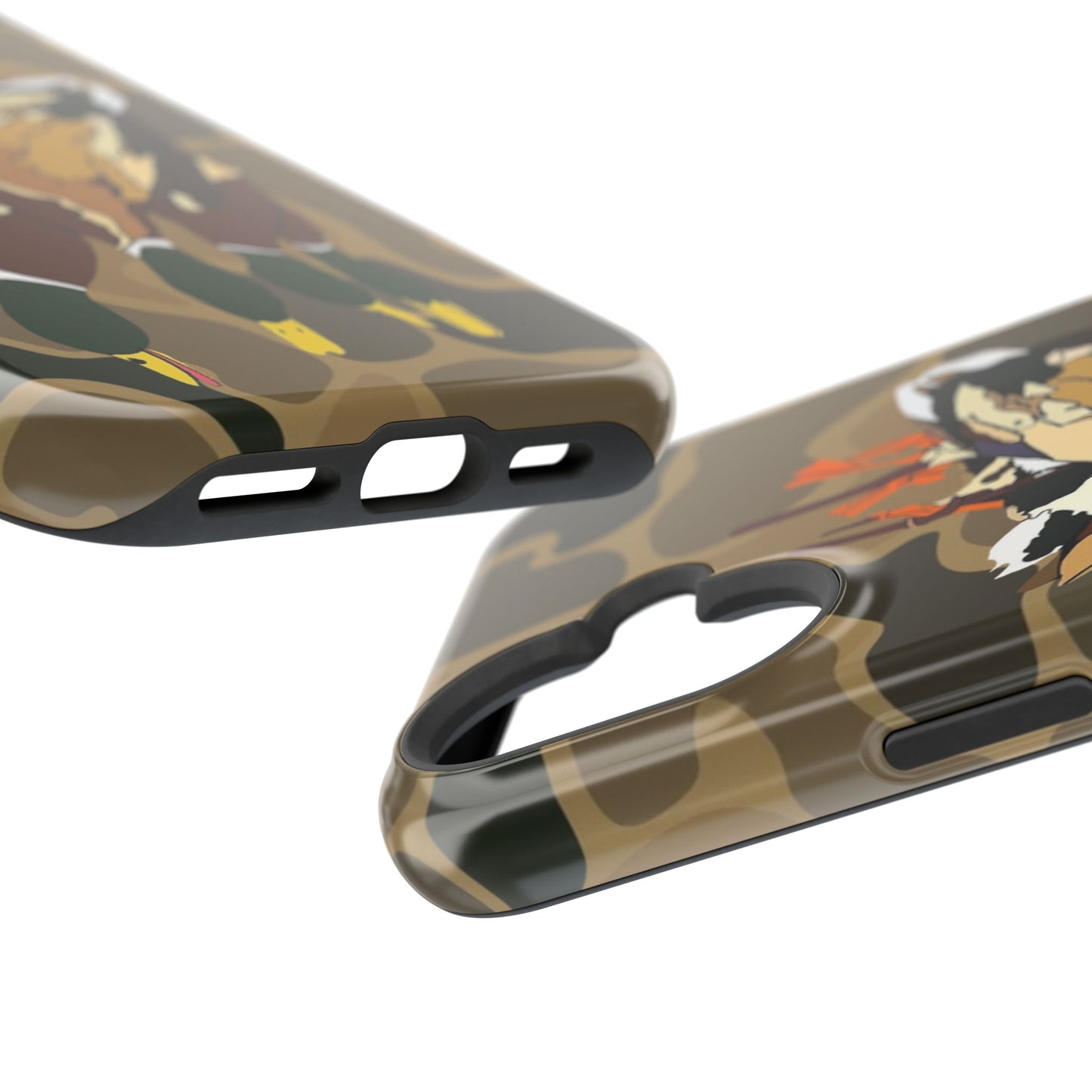 Old School Camouflage Mallard Duck Hanging Hunting Tough Magnetic iPhone Case
