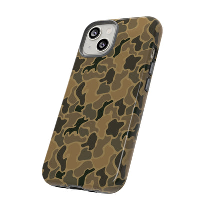 Brown Old Skool Camo IPhone Tough Cases