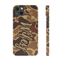 Camouflage Duck Waterfowl Slim IPhone Case - 'Wifey' Design