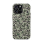 Green Old School Camo Tough Magnetic iPhone Case