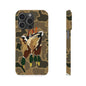 Old Skool Camouflage Mallard Duck Hanging Hunting Slim iPhone Case
