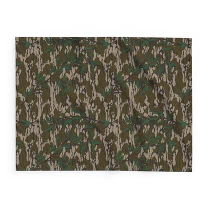 Greenleaf Camouflage Fleece Throw Blanket 40x30