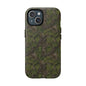 Full Foliage Camouflage Magnetic Impact-Resistant Phone Case for Apple iPhone Models