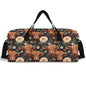 Cattle & Blooms – Highland Cow Duffle