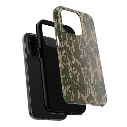 Mossy Oak Green Leaf Camouflage IPhone Tough Phone Case