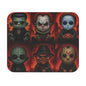 Cute Horror Movie Villains Mouse Pad