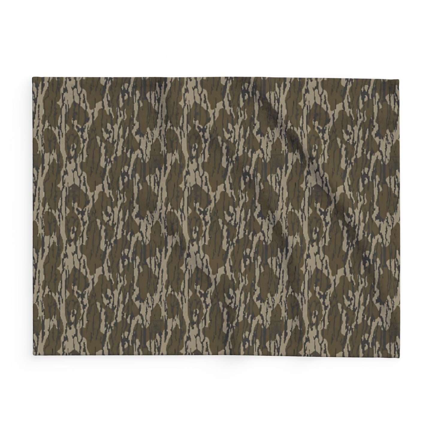Bottomland Camouflage Fleece Throw Blanket 40x30