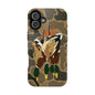 Old School Camouflage Mallard Duck Hanging Hunting Tough Magnetic iPhone Case