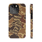 Camouflage Duck Waterfowl Slim IPhone Case - 'Wifey' Design