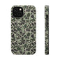 Green Old School Camo Tough Magnetic iPhone Case