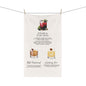 Whiskey & Bourbon Cocktail Recipe Kitchen Tea Towel