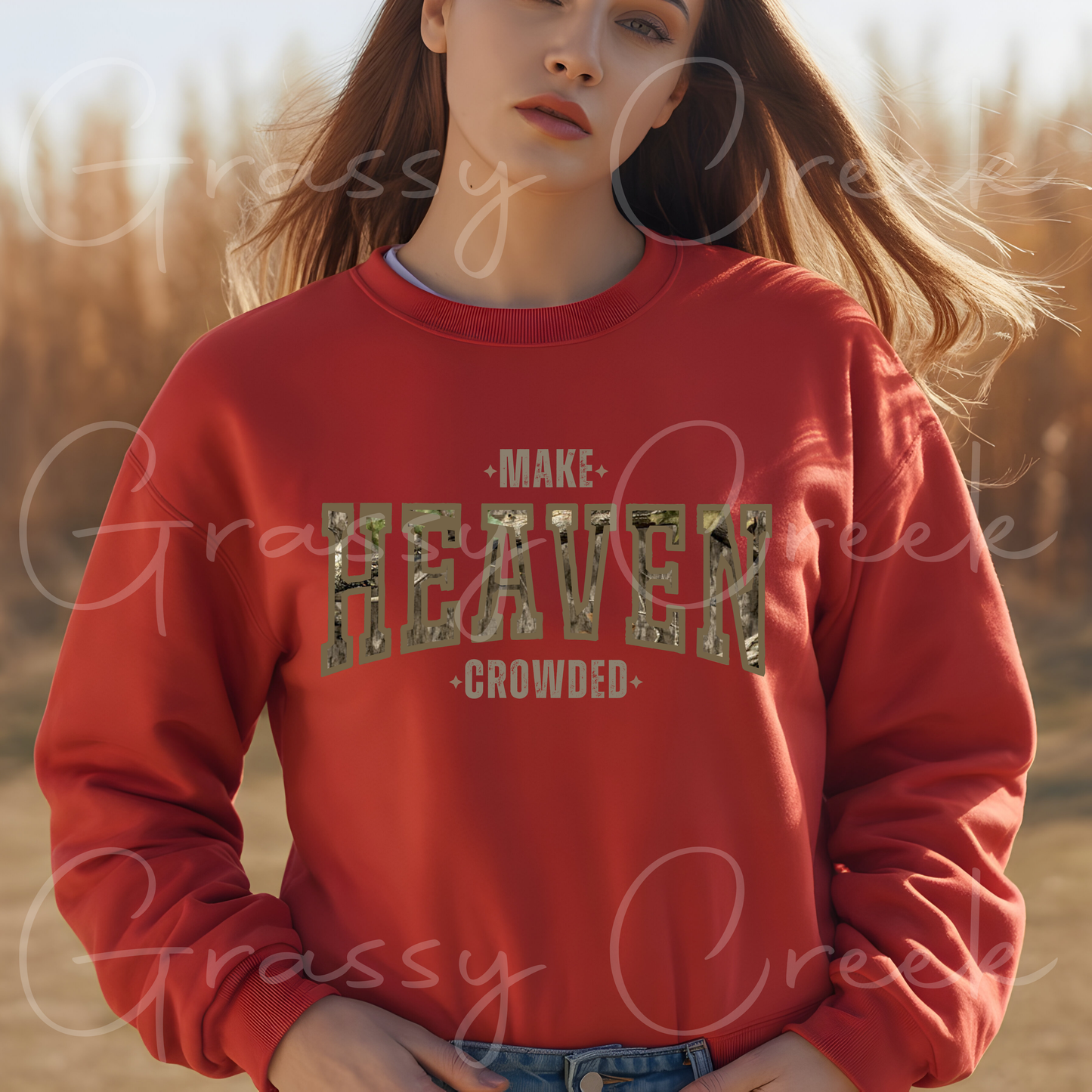 Hunting Camoflague Make Heaven Crowded PNG File - Digital Download