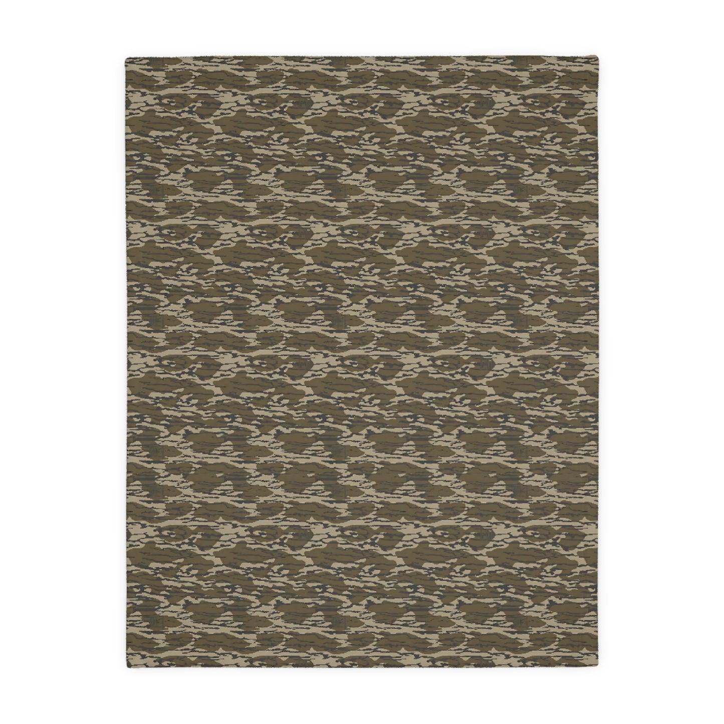 Bottomland Camouflage Fleece Throw Blanket (Two Sizes)