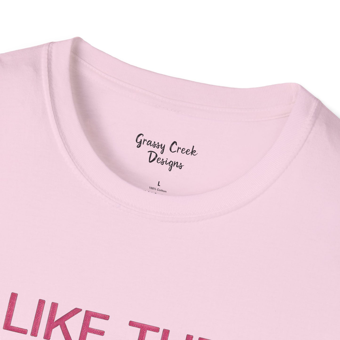 I Like Them Real Thick & Sprucey Christmas Tree Unisex Softstyle T-Shirt