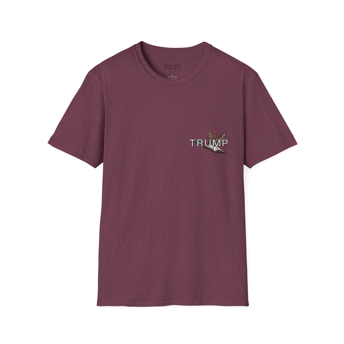 Trump Duck Hunting Graphic Hunting Softstyle Graphic Tee