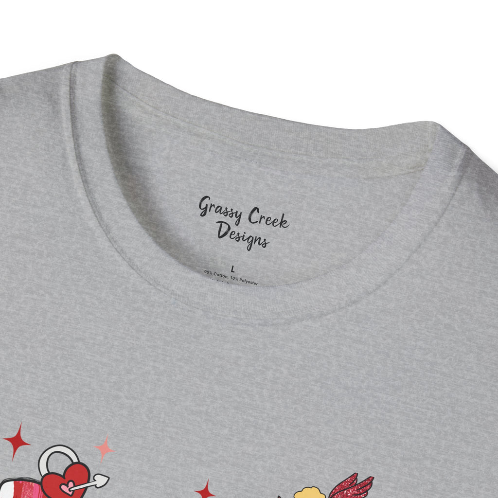 Nana Doodle Letter Valentine's Day Graphic T-Shirt