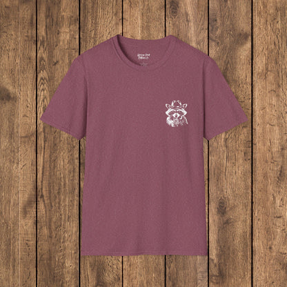 Raccoon “You Just Yee’d Your Last Haw” Unisex Graphic T-Shirt