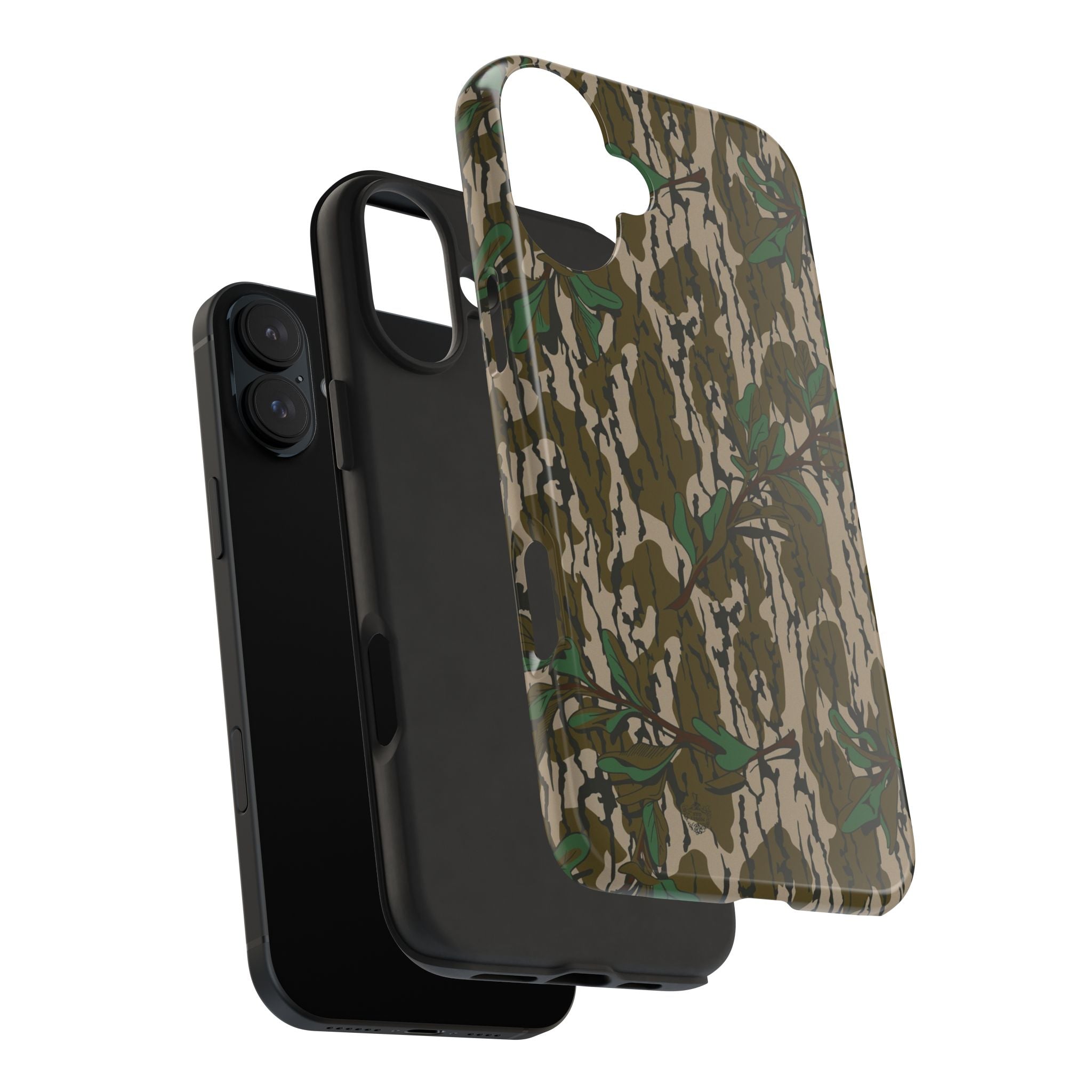 Mossy Oak Green Leaf Camouflage IPhone Tough Phone Case
