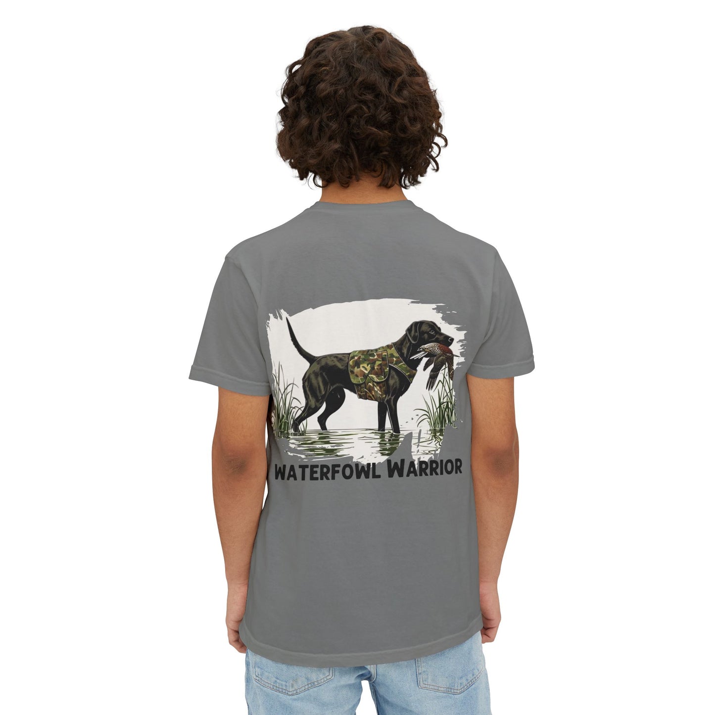 Waterfowl Warrior Pocket Graphic Hunting T-Shirt