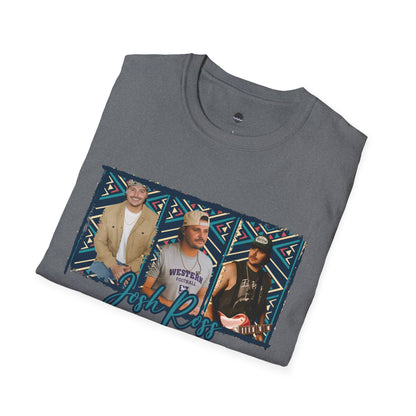 Josh Ross Country Artist Inspired Triple Aztec Digital Drawing Softstyle T-Shirt