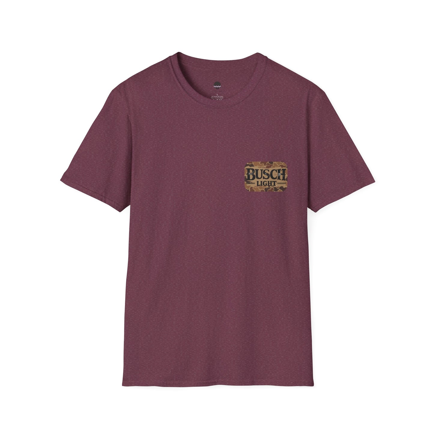Busch Inspired Style Camo Deer Softstyle Graphic T-Shirt