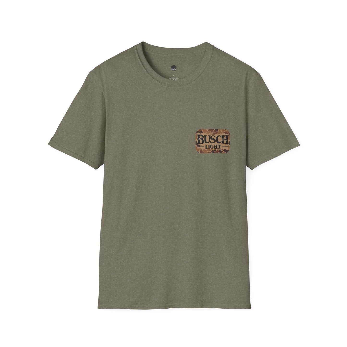Busch Inspired Style Camo Deer Softstyle Graphic T-Shirt