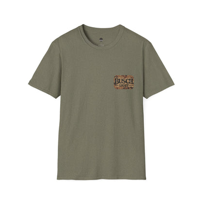 Busch Inspired Style Camo Deer Softstyle Graphic T-Shirt