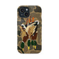Old School Camouflage Mallard Duck Hanging Hunting Tough Magnetic iPhone Case