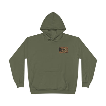 Busch Light Style Camo Deer Hanes Ecosmart 50/50 Pullover Hoodie