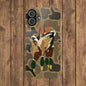 Old Skool Camouflage Mallard Duck Hanging Hunting Slim iPhone Case