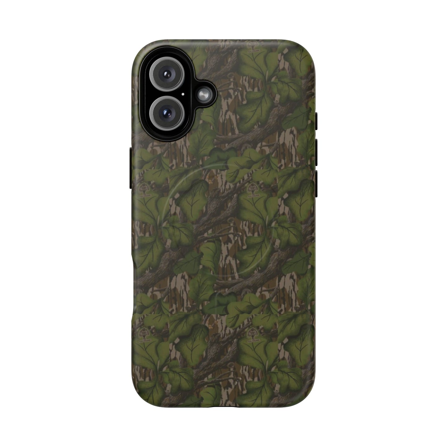 Full Foliage Camouflage Magnetic Impact-Resistant Phone Case for Apple iPhone Models