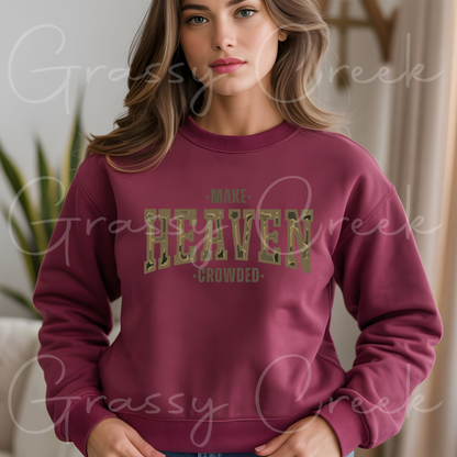 Duck Camoflauge Make Heaven Crowded PNG File - Digital Download