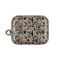 Vintage Duck Camo AirPods Case Cover, Retro Hunting Camouflage Hard Shell Protective Skin with Keychain for Apple AirPods