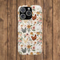 Charming Floral Chicken Slim iPhone Case