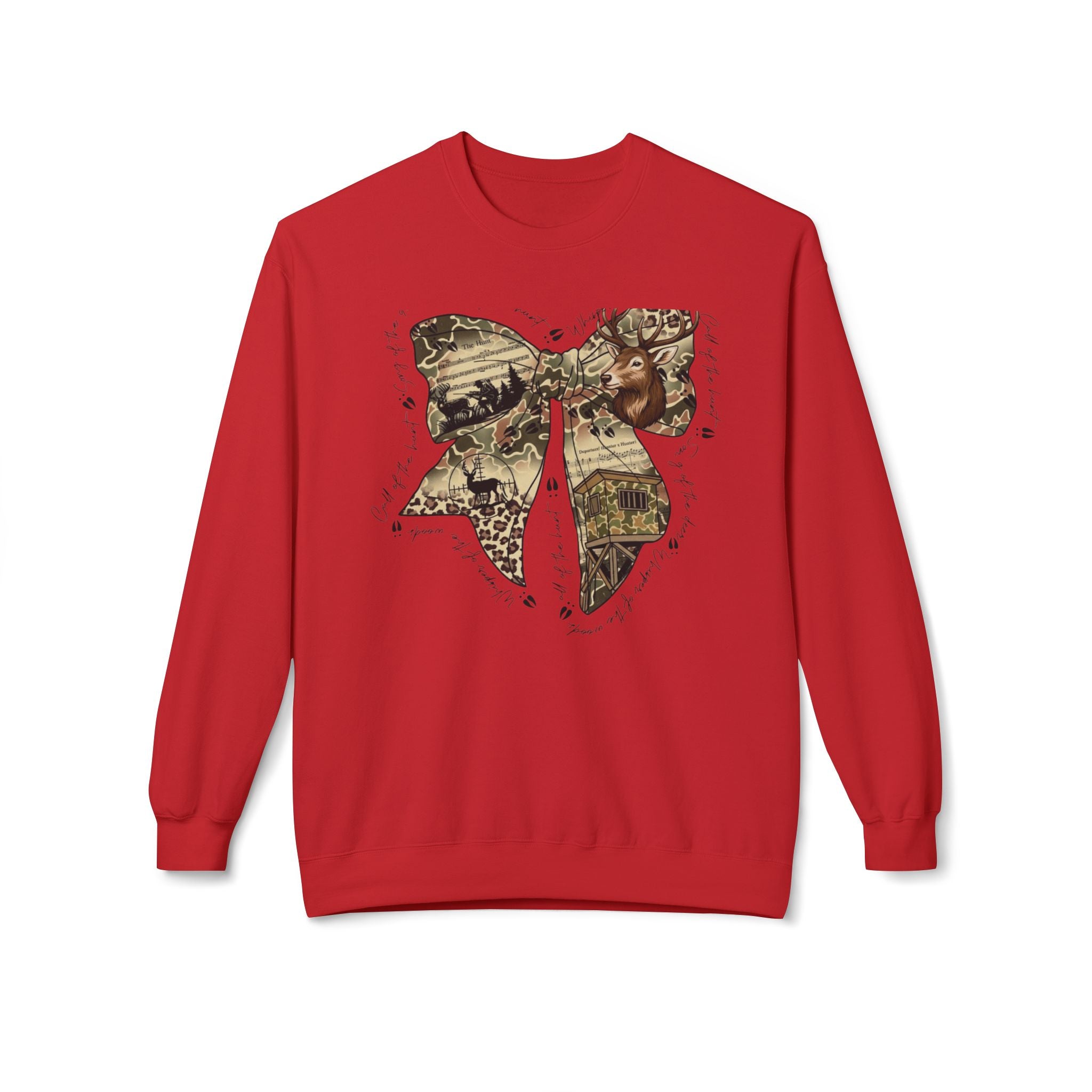 Backwoods Bow Fleece Womens Sweatshirt