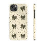 Bottomland Camouflage Coquette Bows & Polka Dot Slim IPhone Case