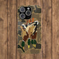 Old Skool Camouflage Mallard Duck Hanging Hunting Slim iPhone Case