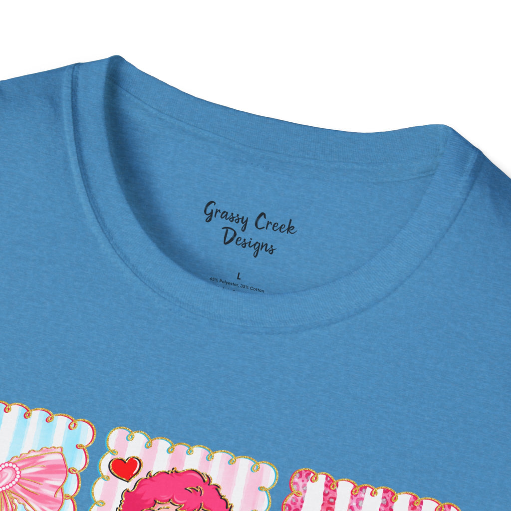 Be Mine Bows & Cupid Valentine's Day Graphic T-Shirt