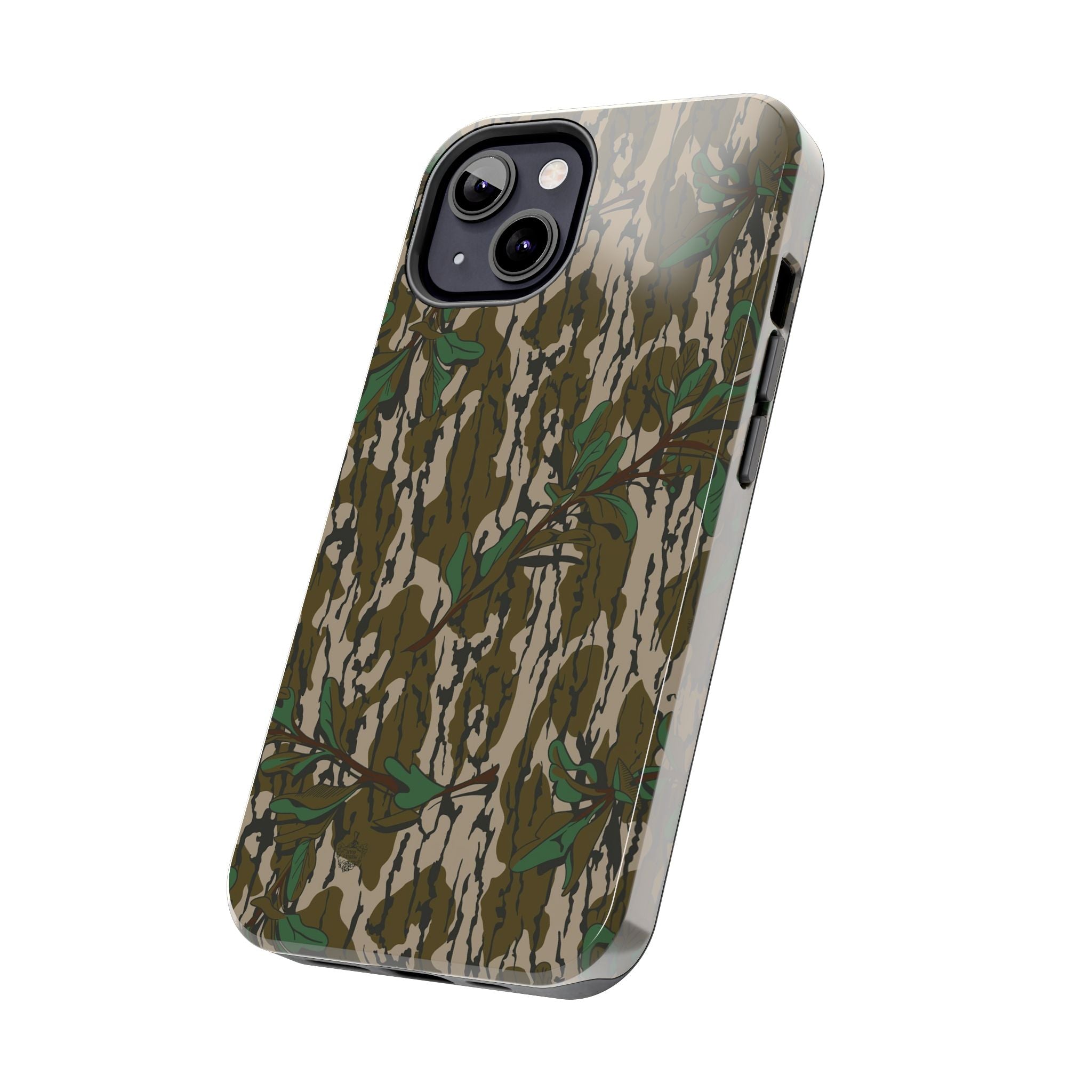Mossy Oak Green Leaf Camouflage IPhone Tough Phone Case