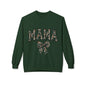 Mama Old Camo Bow Coquette Women's Crewneck Sweatshirt