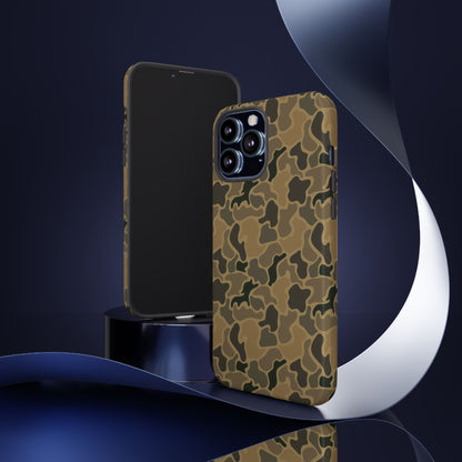 Brown Old Skool Camo IPhone Tough Cases