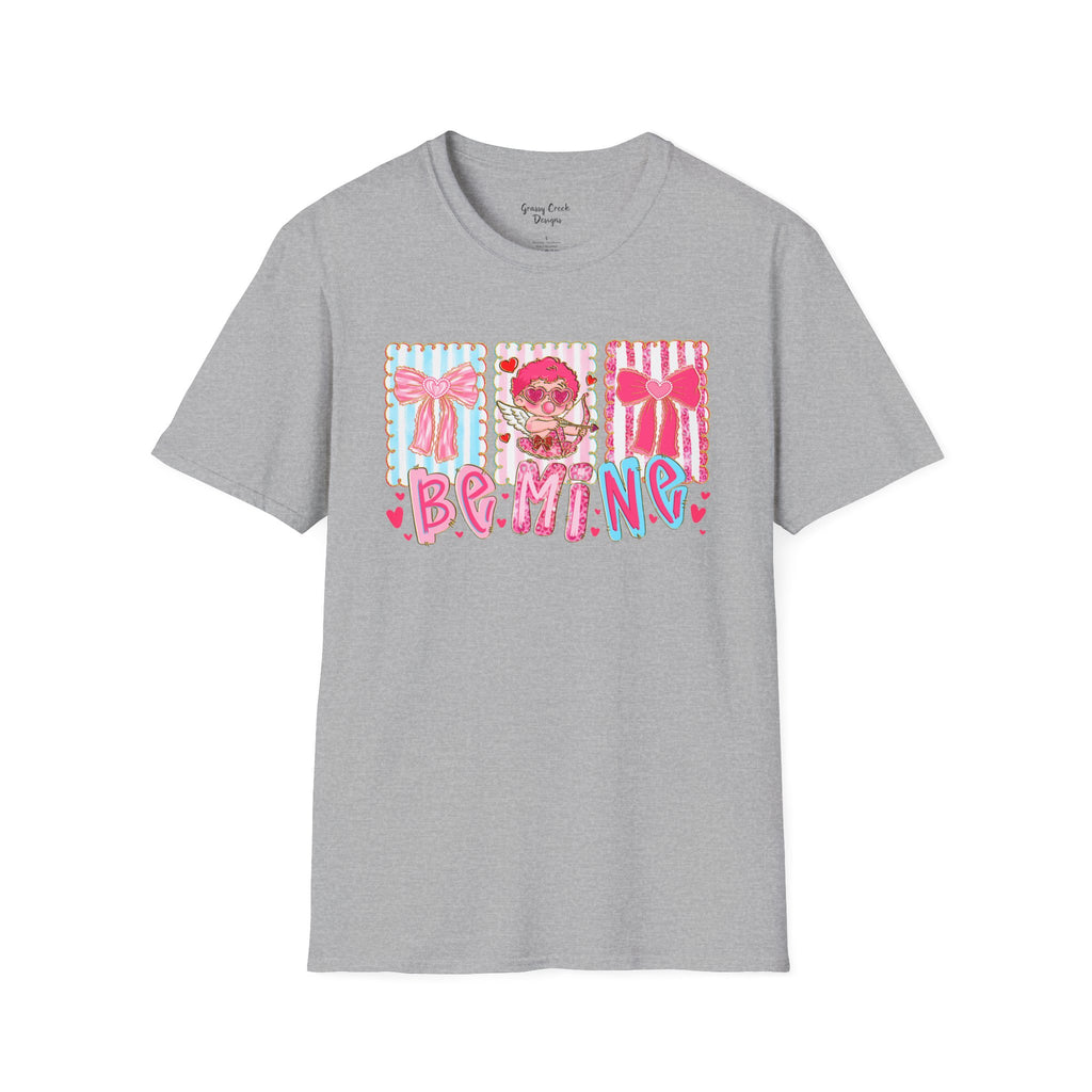 Be Mine Bows & Cupid Valentine's Day Graphic T-Shirt