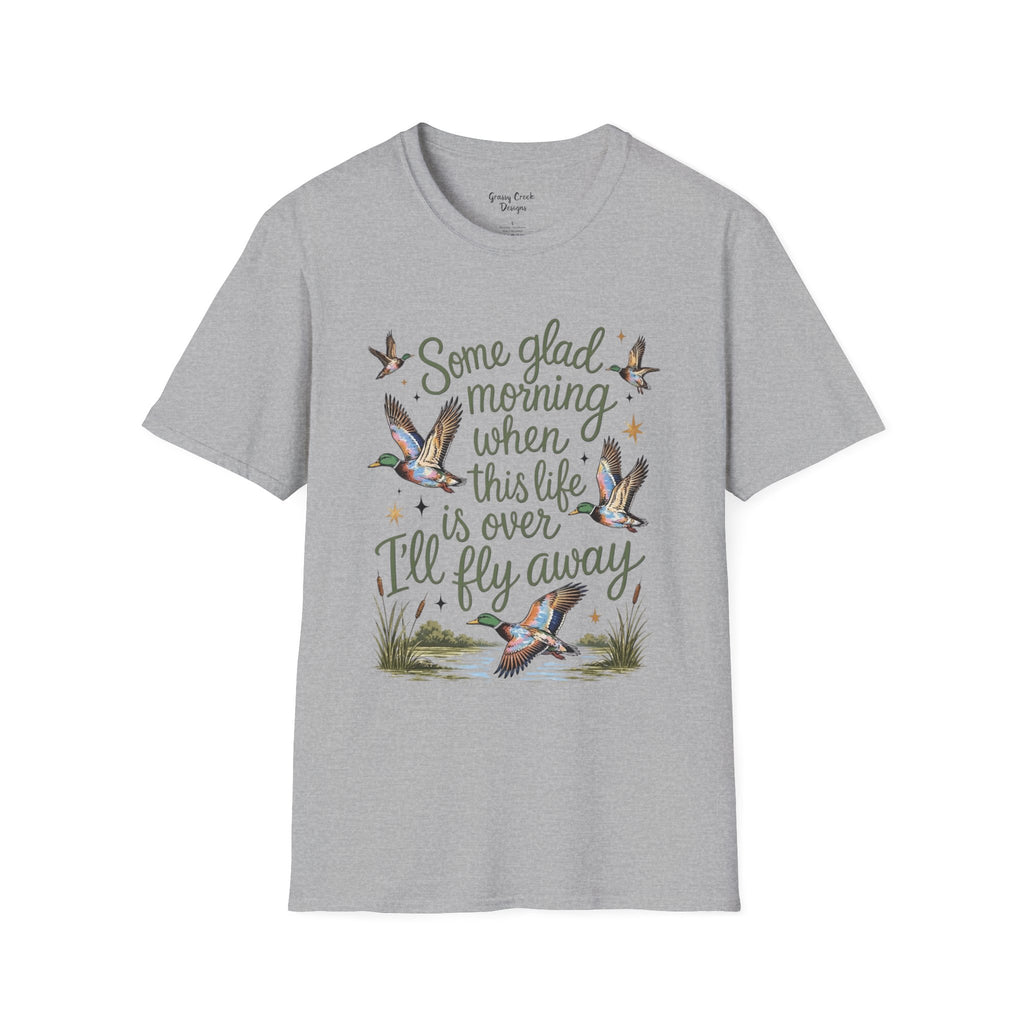 I'll Fly Away Mallard Duck Graphic T-Shirt
