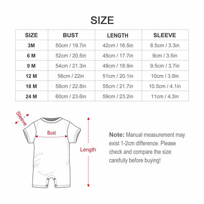Desert Dreams Faux Cotton Short Sleeve Baby Bodysuit Romper