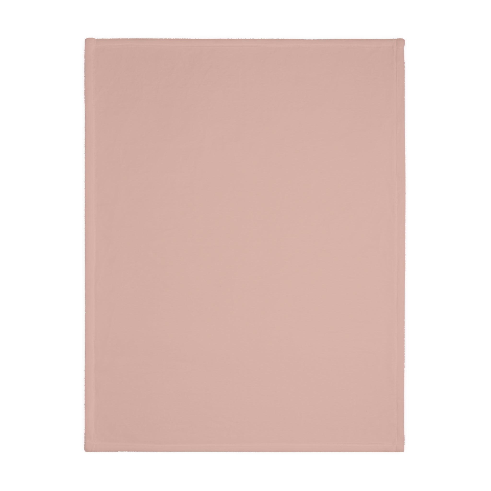 Dusty Rose Garden Stripes Velveteen Microfiber Baby Blanket