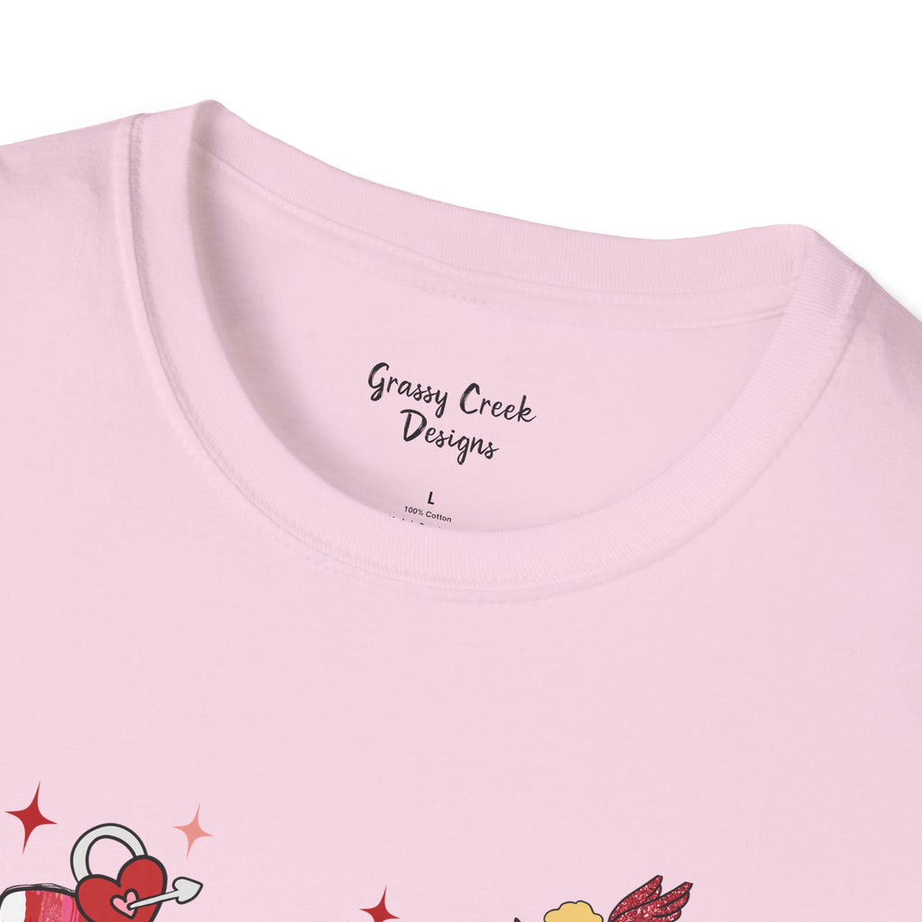 Nana Doodle Letter Valentine's Day Graphic T-Shirt