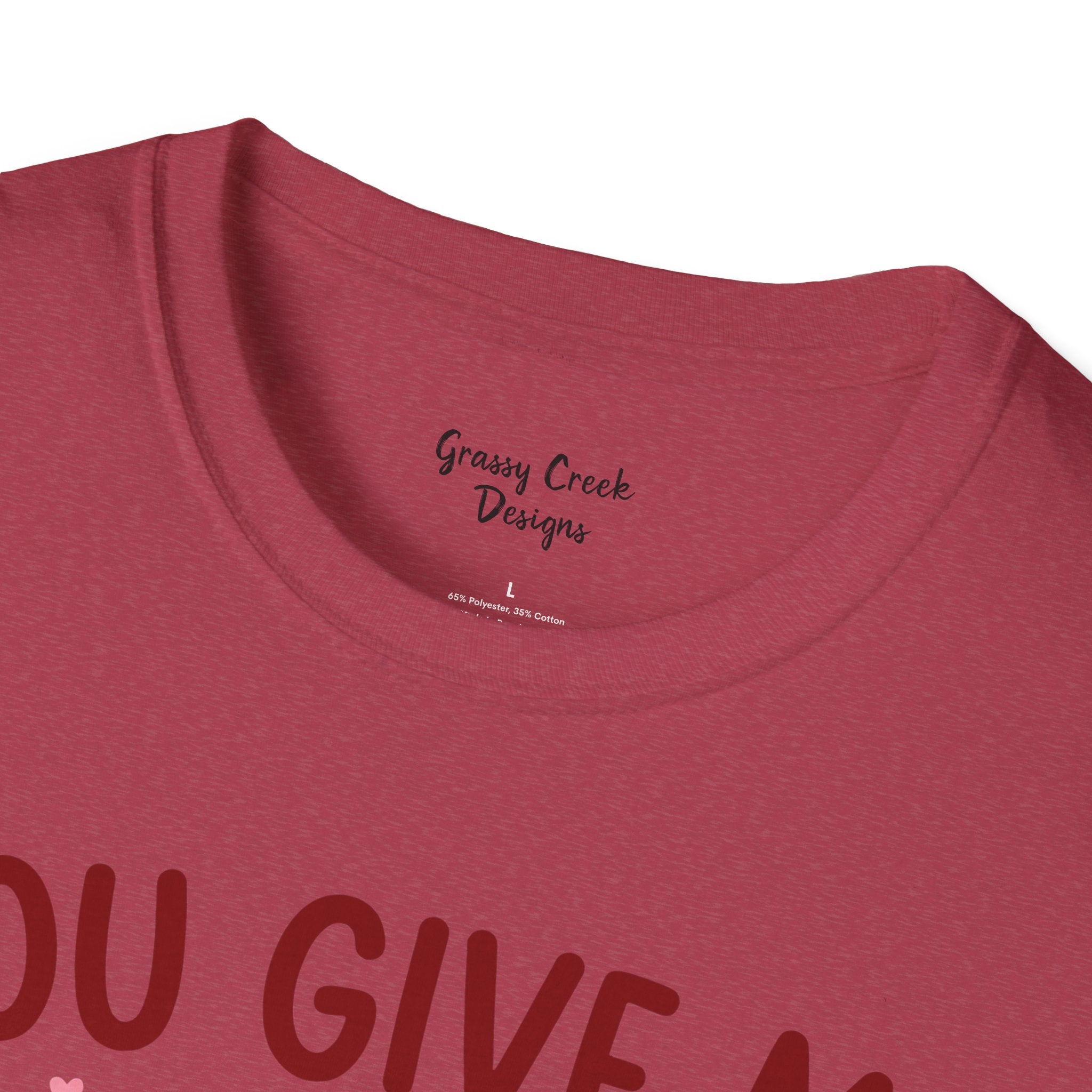 You Give Me Tachycardia Humorous Nurse Valentine's Day Graphic T-Shirt
